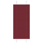 vidaXL Store plissé rouge bordeaux 60x100 cm largeur du tissu 59 4 cm