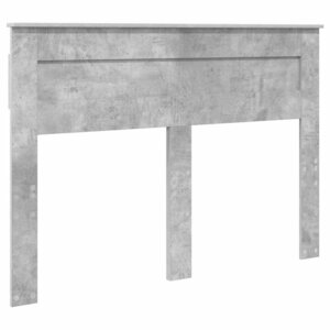vidaXL Tête de lit Gris béton 140 cm Bois d'ingénierie