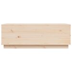 vidaXL Table basse 100x50x35 cm Bois massif de pin