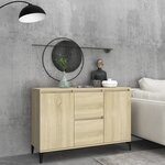 Vidaxl buffet chêne sonoma 104x35x70 cm aggloméré