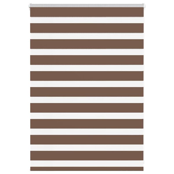 vidaXL Store zèbre marron 105x100cm largeur du tissu 100 9cm polyester