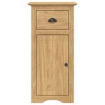 vidaXL Cabinet de salle de bain BODO Marron miel 44 x 30 x 90 cm