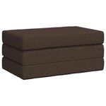 vidaXL Canapé-lit pliable 100 x 67 x 45 cm Taupe