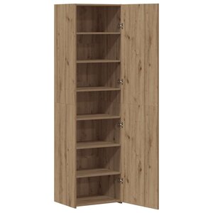 vidaXL Haut Armoire chêne artisanal 50 x 42 5 x 185 cm