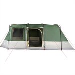 vidaXL Tente de camping tunnel 4 personnes vert imperméable