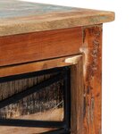 vidaXL Meuble TV 120x30x40 cm Bois de récupération massif