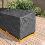 vidaXL Housse pour mobilier d'extérieur 220 x 220 x 80 cm