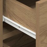 vidaXL Buffet chêne artisanal 120 x 36 x 69 cm Bois d'ingénierie