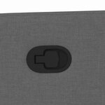 vidaXL Fauteuil de massage inclinable Gris foncé 69 x 86 x 100 cm