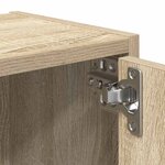 vidaXL Bibliothèque chêne sonoma 40x24x52 cm bois d'ingénierie