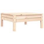 vidaXL Canapé de jardin 3 places bois de pin massif