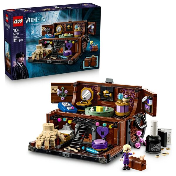 LEGO Mercredi — L'appartement de La Chose (76785)  828 pièces  dès 10 ans.