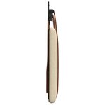 vidaXL Tête de lit suspendue Uni Crème 190 x 55 x 5 cm PU antique