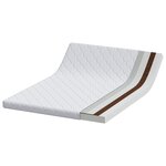 vidaXL Matelas Blanc 200 x 140 cm Mousse