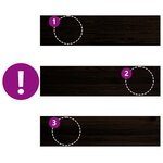 vidaXL Marches d'escalier 16 Pièces marron foncé 100x25x2 cm chêne massif