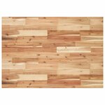 vidaXL Étagère de vasque murale acier et bois massif d'acacia