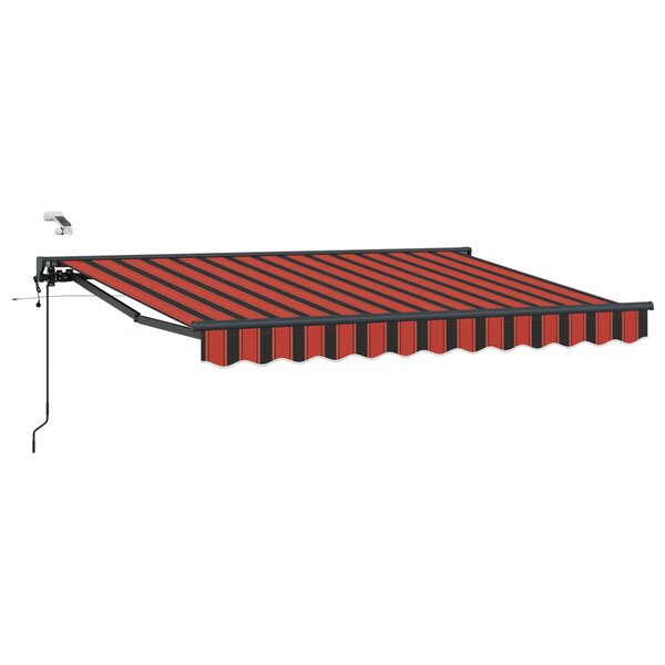 vidaXL Auvent rétractable électrique 3 5 x 2 5 m