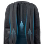 Xiaomi Business Backpack Sac à dos pour ordinateur portable 15 6" 20L - Imperméable - Dos en maille respirante - Sangle de bagage - Poignée supérieure - Couleur gris foncé
