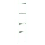 vidaXL Cages à tomates 6 Pièces 154 cm acier et PP