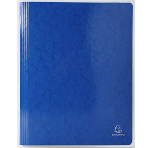 Chemise à lamelles A4 Iderama bleu foncé EXACOMPTA