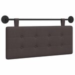 vidaXL Tête de lit suspendue tissu