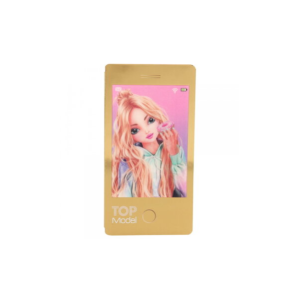 Carnet de Notes Forme Smartphone Image lenticulaire - Top Model Christy