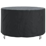 vidaXL Housse pour mobilier d'extérieur 157 x 157 x 85 cm Tissu 600D