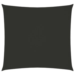 vidaXL Parasol en tissu oxford carré 2 5x2 5 m anthracite