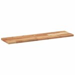 vidaXL Dessus de table rectangulaire 100x20x2 cm bois massif d'acacia