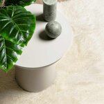 vidaXL Tapis Shaggy à poils longs NAVARRA crème 80x150 cm polyester