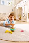 Hape E0532 - Tour empilable en forme de beignet en bois