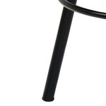 vidaXL Chaises de bar lot de 4 bois de manguier solide