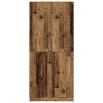 vidaXL Garde-robe vieux bois 80x52x180 cm bois d'ingénierie