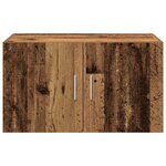 vidaXL Meuble mural Bois ancien 70 x 42.5 x 40 cm Bois d'ingénierie