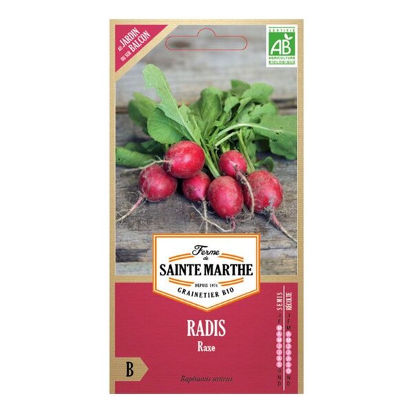 Graines à semer - Radis raxe bio