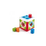Cube trieur de forme coloré