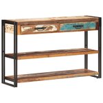vidaXL Buffet 120x30x75 cm Bois de récupération solide