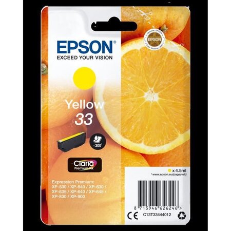 Epson cartouche t3344 - oranges - jaune
