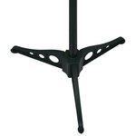 Vidaxl sapin de noël artificiel escamotable noir 180 cm pet