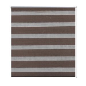 Store enrouleur tamisant 140 x 175 cm marron