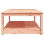 vidaXL Table de jardin 121x82 5x45 cm bois massif de douglas