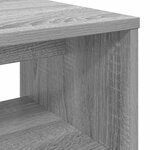 vidaXL Meuble TV Gris Sonoma 60 x 35 x 40 cm Bois d'ingénierie