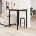 vidaXL Table de salle à manger / Table de repas Bois d'ingénierie