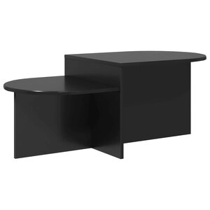 vidaXL Table basse Chêne noir 100 x 50 x 40 cm Bois d'ingénierie