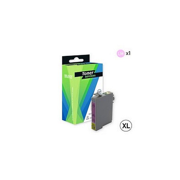Cartouche compatible epson t0796 cartouche magenta clair c13t07964010 (chouette)