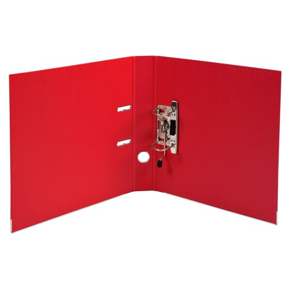 Classeur À Levier Prem'touch Intérieur Et Extérieur En Polypropylène - Dos 50mm - A4 Maxi. - Rouge - X 10 - Exacompta