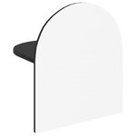 vidaXL Table de chevet Chêne noir 40 x 35 5 x 45 5 cm