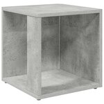 vidaXL Tables d'appoint 33 x 33 x 34 cm Engineered Wood Gris béton