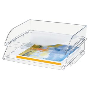 Bac à courrier Wide Entry 26 x 35,1 x 6,9 cm Polystyrène Cristal