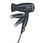 Beurer sèche-cheveux de voyage 1600 w noir hc 25